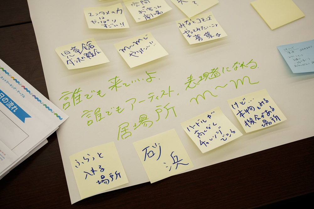 ネットワーキング・テーブル写真